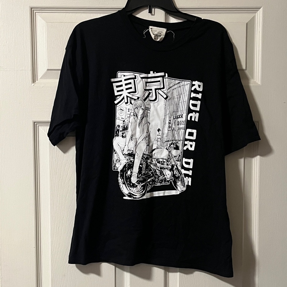 French Pastry Black Graphic Tee